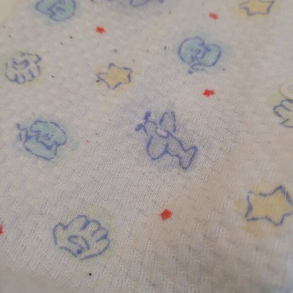 Lot of Vintage Baby Clothes 3-6M McBaby Sesame Street Gerber Blue Unisex - Picture 9 of 10